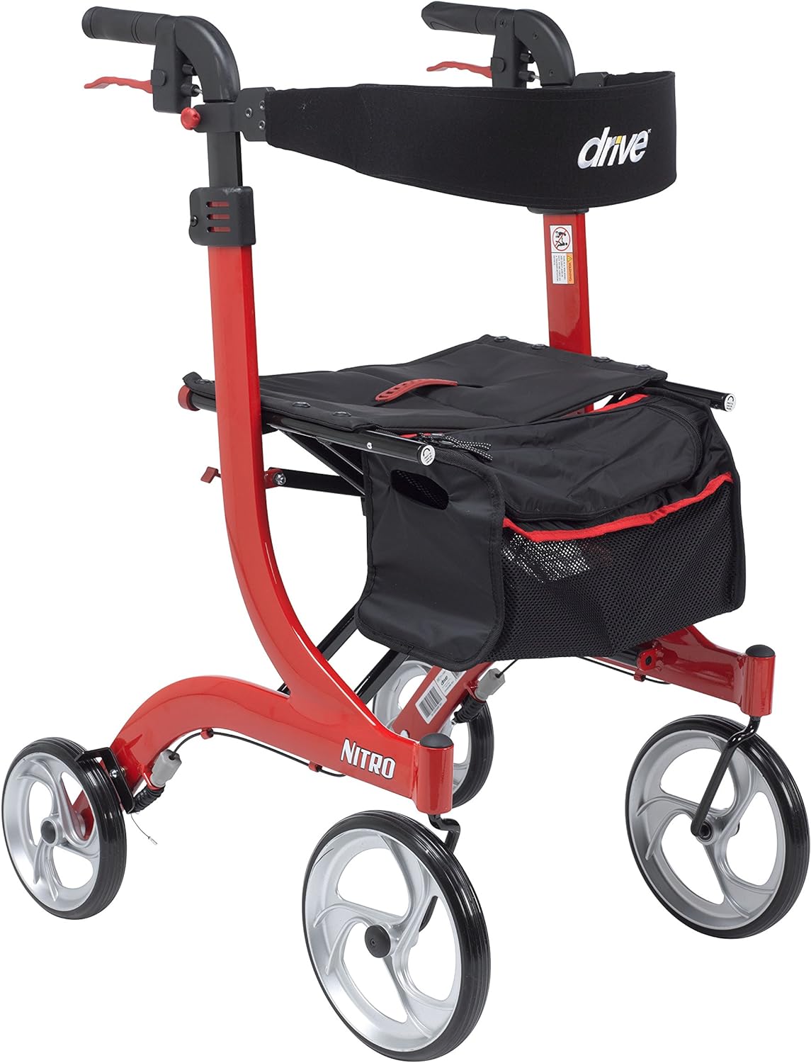 Drive Medical Nitro Euro Style Rollator Walker