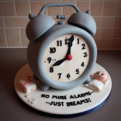No more alarms, just dreams
