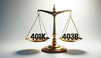 Difference between 401k and 403b