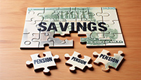Factor in a pension into retirement savings